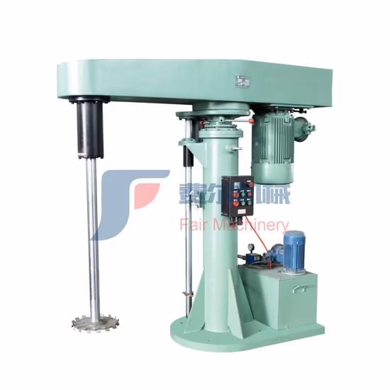 Wholesale Price 2000L Water-Based Paint Mixing Machine Adjustable High Speed Emulsion Dispersion Mixer Acrylic Coatings Dispersing Dissolver